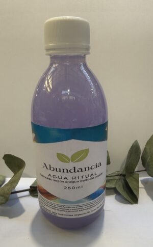 AGUA RITUAL ABUNDANCIA