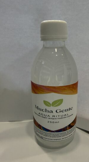 AGUA RITUAL MUCHA GENTE