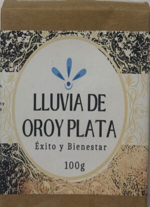 JABON LLUVIA DE ORO Y PLATA