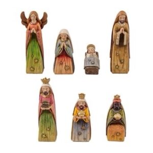 PESEBRE MADERA COLOR