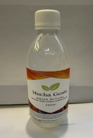AGUA RITUAL MUCHA GENTE